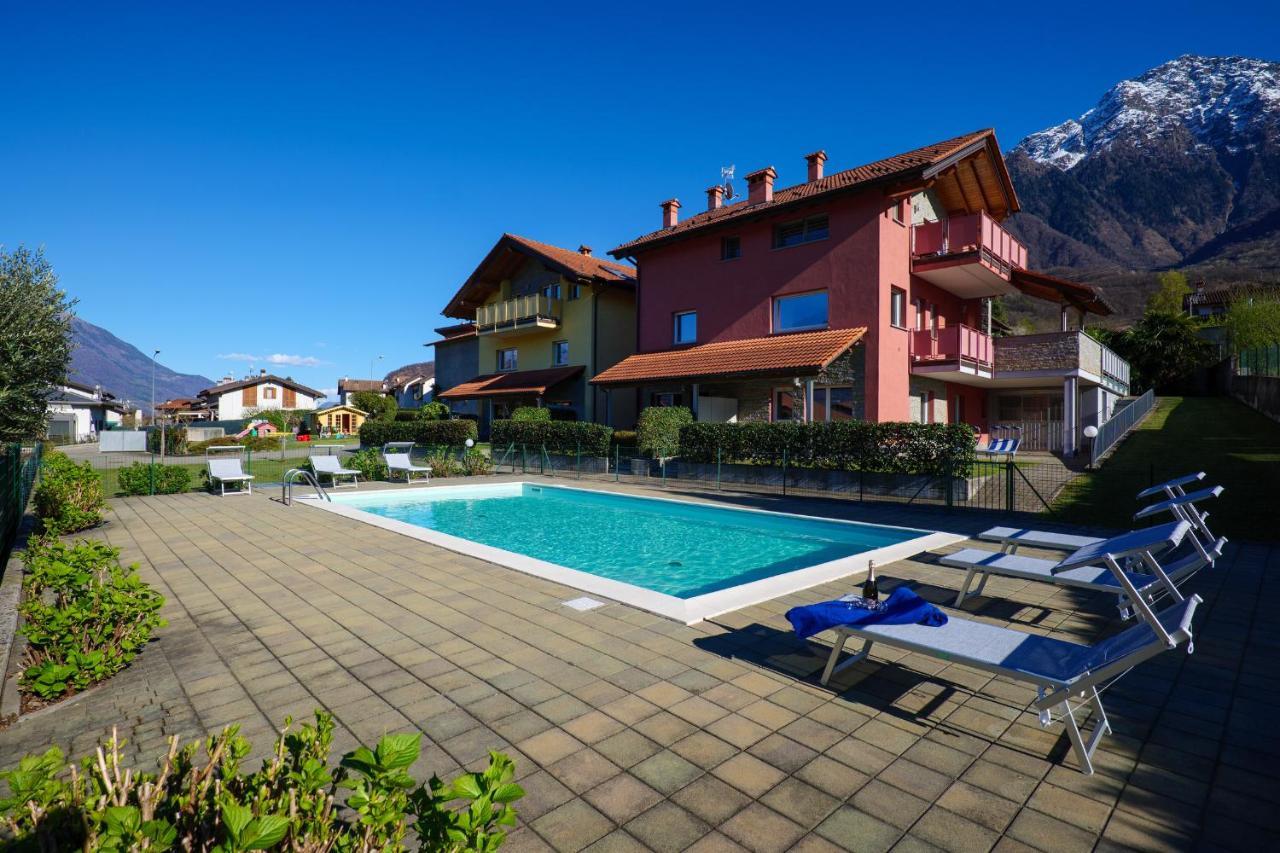 Residence Girasole Casa Rossa B Colico Eksteriør bilde